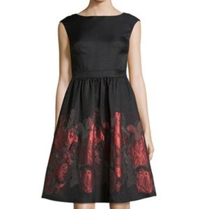 Cynthia Steffe Metallic Floral Dress, 6